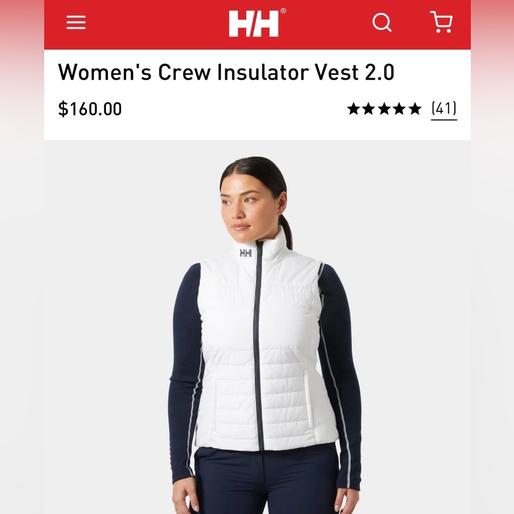 NWT Women's Crew Insulator Vest 2.0
